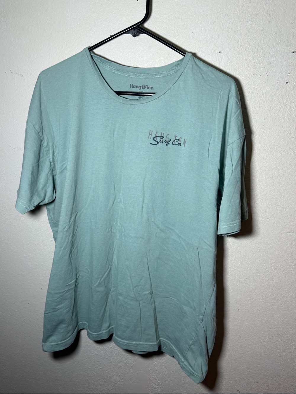 Hang Ten Men's Short Sleeve Tee in Seafoam Green